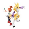 MegaHouse G.E.M.DigimonTamers Renamon & Rika Nonaka PVC Figure -Megahouse 001 02843.1588822537