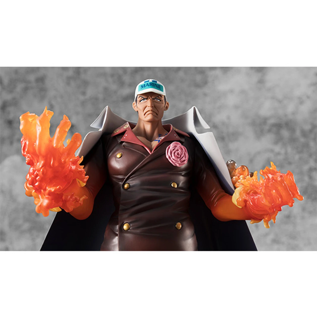 MegaHouse Portrait.Of.Pirates One Piece NEO-DX Navy Headquarters General Akainu (Sakazuki) PVC Figure 4 MegaHouse Portrait.Of.Pirates One Piece NEO-DX Navy Headquarters General Akainu (Sakazuki) PVC Figure - Image 2