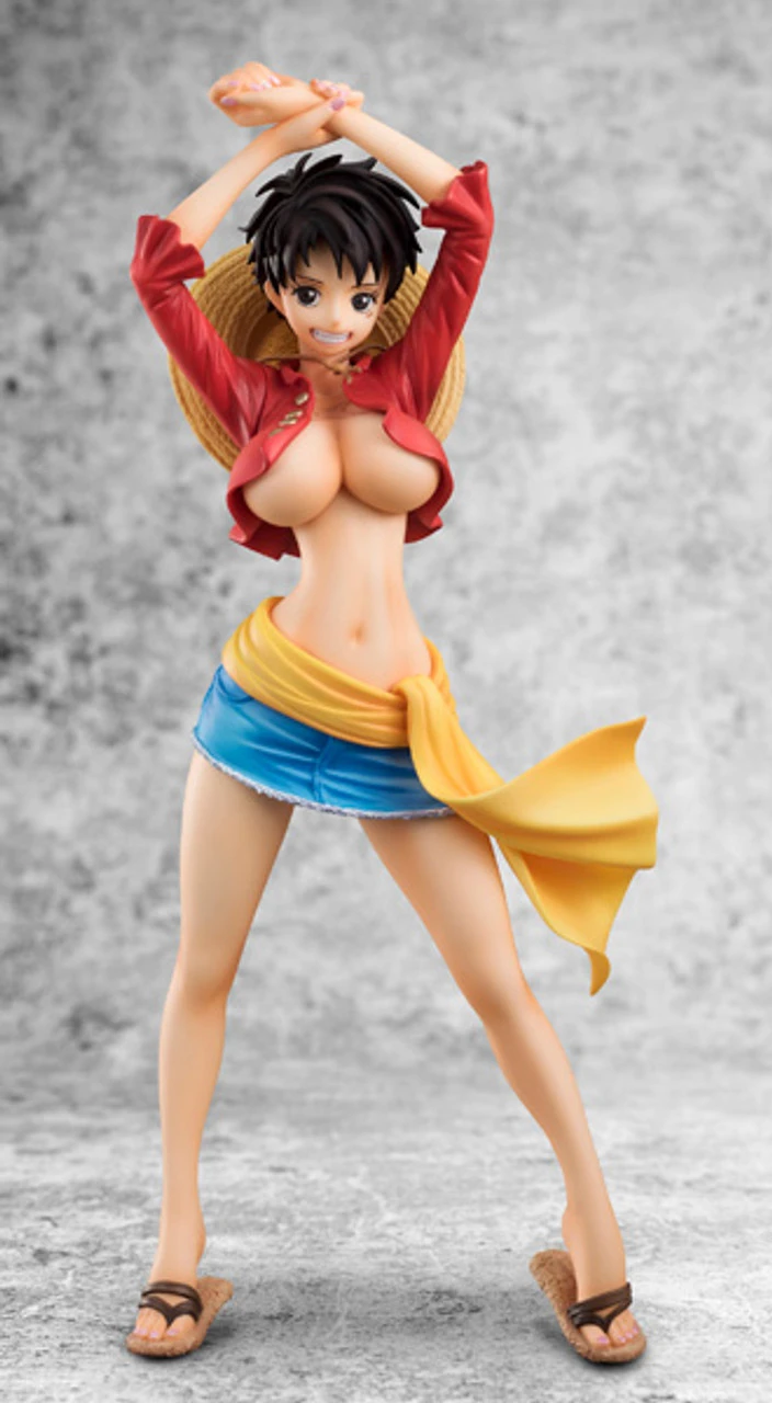 MegaHouse Portrait.Of.Pirates One Piece "I.R.O" Monkey D Luffy 1/8 PVC Figure 3 MegaHouse Portrait.Of.Pirates One Piece "I.R.O" Monkey D Luffy 1/8 PVC Figure