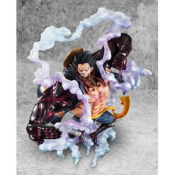 MegaHouse Portrait.Of.Pirates One Piece SA-MAXIMUM Monkey D Luffy Gear 4 [Hazumu Otoko] 1/8 PVC Figure -Megahouse 002 17253.1493104908