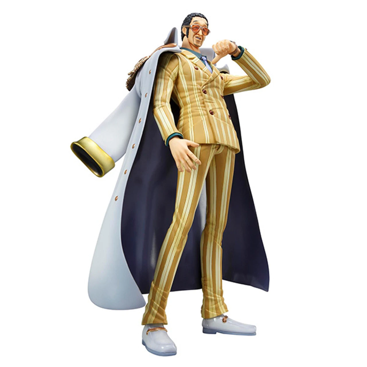MegaHouse Portrait.Of.Pirates One Piece NEO-DX Navy Headquarters General Kizaru (Borsalino) PVC Figure 4 MegaHouse Portrait.Of.Pirates One Piece NEO-DX Navy Headquarters General Kizaru (Borsalino) PVC Figure - Image 2