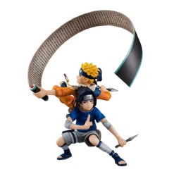 MegaHouse G.E.M. Series Remix Naruto Shippuden Uzumaki Naruto & Sasuke PVC Figure -Megahouse 002 22076.1481871185