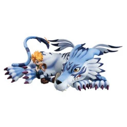MegaHouse G.E.M.Digimon Adventure Garurumon & Ishida Yamato PVC Figure -Megahouse 002 52736.1451021357