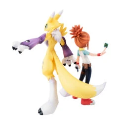 MegaHouse G.E.M.DigimonTamers Renamon & Rika Nonaka PVC Figure -Megahouse 002 91741.1588822590