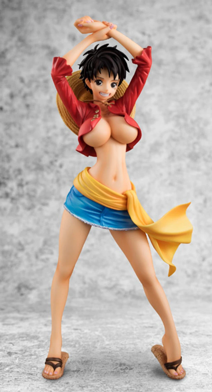 MegaHouse Portrait.Of.Pirates One Piece "I.R.O" Monkey D Luffy 1/8 PVC Figure 5 MegaHouse Portrait.Of.Pirates One Piece "I.R.O" Monkey D Luffy 1/8 PVC Figure - Image 3