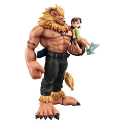 MegaHouse G.E.M.DigimonTamers Leomon&Jyuri Katou PVC Figure -Megahouse 003 71397.1476865964