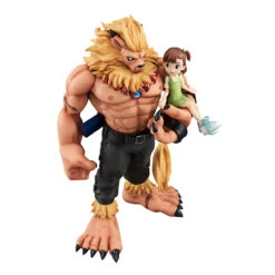 MegaHouse G.E.M.DigimonTamers Leomon&Jyuri Katou PVC Figure -Megahouse 004 11409.1476865964