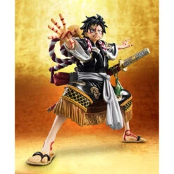 MegaHouse Portrait.Of.Pirates One Piece KABUKI EDITION Monkey D Luffy Second Performance -Megahouse 004 71058.1507539519