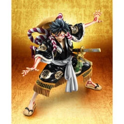 MegaHouse Portrait.Of.Pirates One Piece KABUKI EDITION Monkey D Luffy Second Performance -Megahouse 005 14564.1507539519
