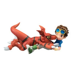 MegaHouse G.E.M.DigimonTamers Matsuda Keibito & Guilmon PVC Figure