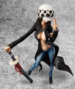 MegaHouse Portrait.Of.Pirates One Piece "I.R.O" Trafalgar Law 1/8 PVC Figure -Megahouse 006 26908.1456825233