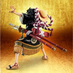 MegaHouse Portrait.Of.Pirates One Piece KABUKI EDITION Monkey D Luffy Second Performance -Megahouse 006 59981.1507539519