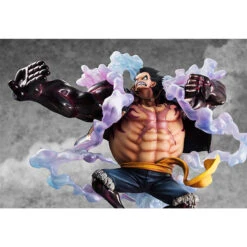 MegaHouse Portrait.Of.Pirates One Piece SA-MAXIMUM Monkey D Luffy Gear 4 [Hazumu Otoko] 1/8 PVC Figure -Megahouse 007 10451.1493104908