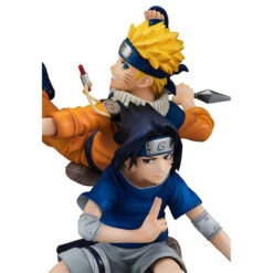 MegaHouse G.E.M. Series Remix Naruto Shippuden Uzumaki Naruto & Sasuke PVC Figure -Megahouse 008 11641.1481871186
