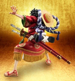 MegaHouse Portrait.Of.Pirates One Piece KABUKI EDITION Monkey D Luffy 1/8 PVC Figure -Megahouse 008 63884.1456823400