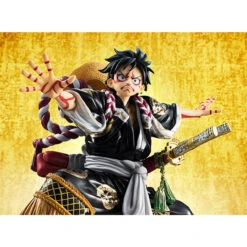 MegaHouse Portrait.Of.Pirates One Piece KABUKI EDITION Monkey D Luffy Second Performance -Megahouse 008 91921.1507539519
