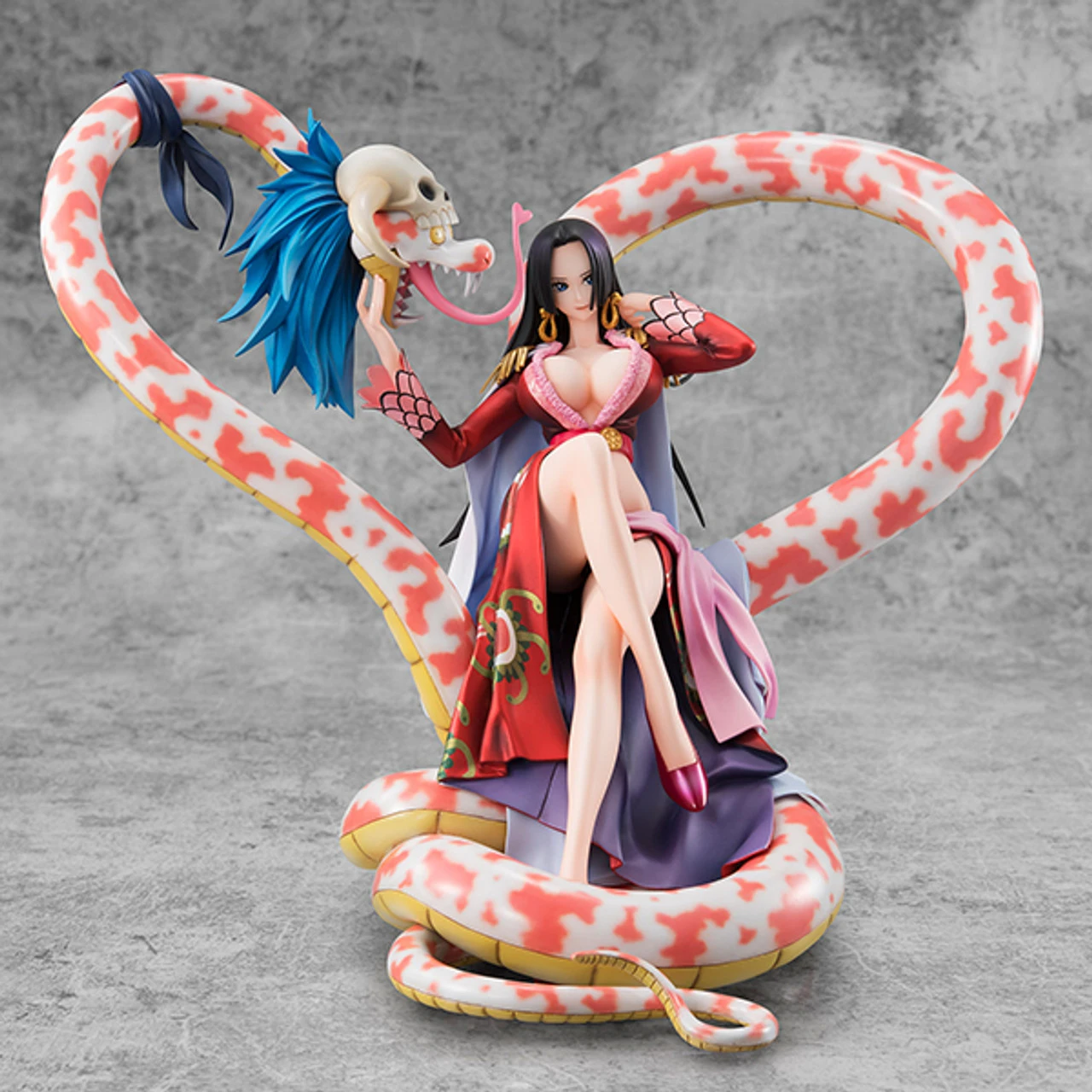 MegaHouse Portrait.Of.Pirates One Piece NEO-MAXIMUM Boa Hancock PVC Figure 10 MegaHouse Portrait.Of.Pirates One Piece NEO-MAXIMUM Boa Hancock PVC Figure - Image 8