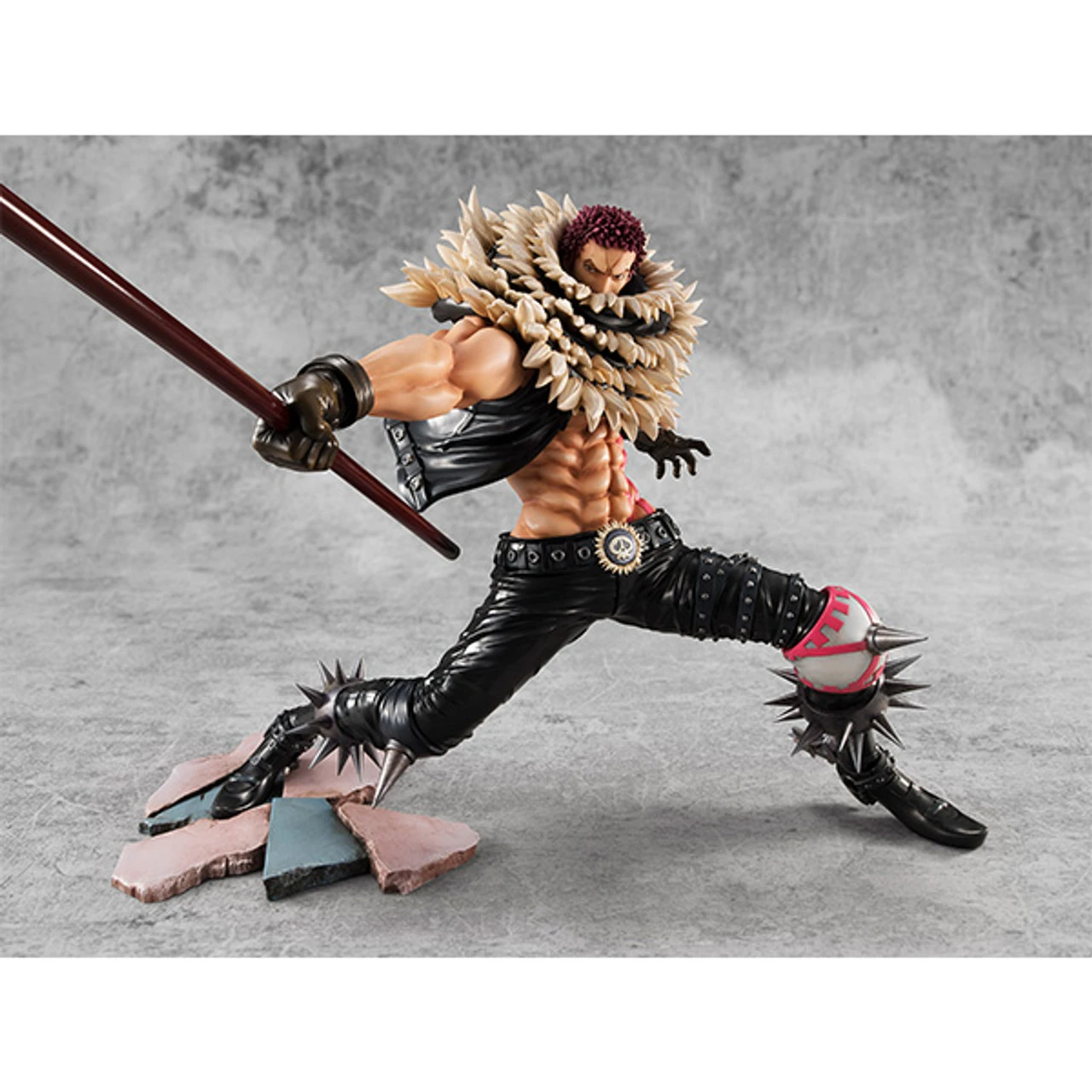 MegaHouse Portrait.Of.Pirates One Piece SA-MAXIMUM Charlotte Katakuri PVC Figure 10 MegaHouse Portrait.Of.Pirates One Piece SA-MAXIMUM Charlotte Katakuri PVC Figure - Image 8