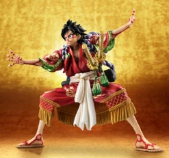 MegaHouse Portrait.Of.Pirates One Piece KABUKI EDITION Monkey D Luffy 1/8 PVC Figure -Megahouse 010 04442.1456823400