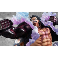 MegaHouse Portrait.Of.Pirates One Piece SA-MAXIMUM Monkey D Luffy Gear 4 [Hazumu Otoko] 1/8 PVC Figure -Megahouse 011 05375.1493104908