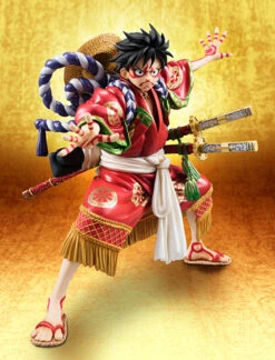 MegaHouse Portrait.Of.Pirates One Piece KABUKI EDITION Monkey D Luffy 1/8 PVC Figure -Megahouse 011 15347.1456823400