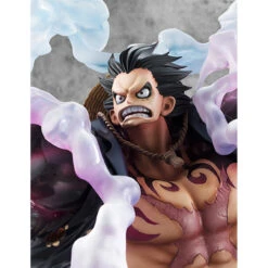 MegaHouse Portrait.Of.Pirates One Piece SA-MAXIMUM Monkey D Luffy Gear 4 [Hazumu Otoko] 1/8 PVC Figure -Megahouse 012 16095.1493104908