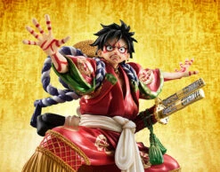 MegaHouse Portrait.Of.Pirates One Piece KABUKI EDITION Monkey D Luffy 1/8 PVC Figure -Megahouse 012 52690.1456823401
