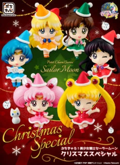 Megahouse Christmas Special Sailor Moon Petit Chara Limited SET PVC Figure