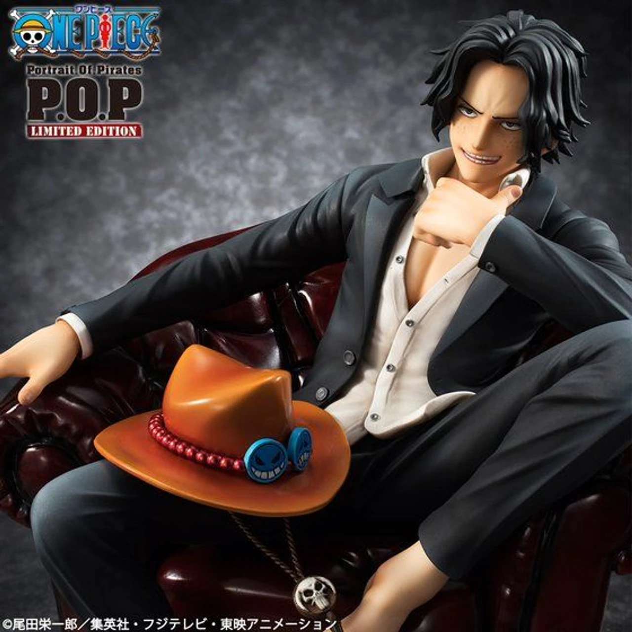 MegaHouse Portrait.Of.Pirates One Piece S.O.C Portgas D Ace 1/8 PVC Figure (Completed) 3 MegaHouse Portrait.Of.Pirates One Piece S.O.C Portgas D Ace 1/8 PVC Figure (Completed)