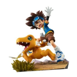 MegaHouse G.E.M.Series Digimon Adventure Taichi Yagami & Agumon 20th Anniversary PVC Figure ( APR 2020 ) -Megahouse 1000139215 7 19723.1570096829