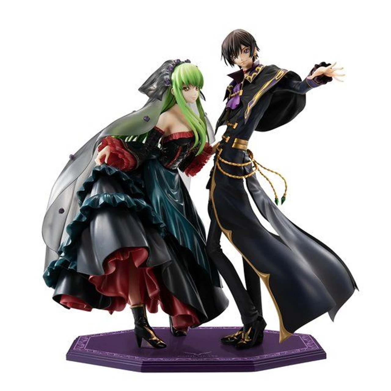 MegaHouse G.E.M.Series Code Geass Re;surrection L.L. & C.C. Set PVC Figure 3 MegaHouse G.E.M.Series Code Geass Re;surrection L.L. & C.C. Set PVC Figure