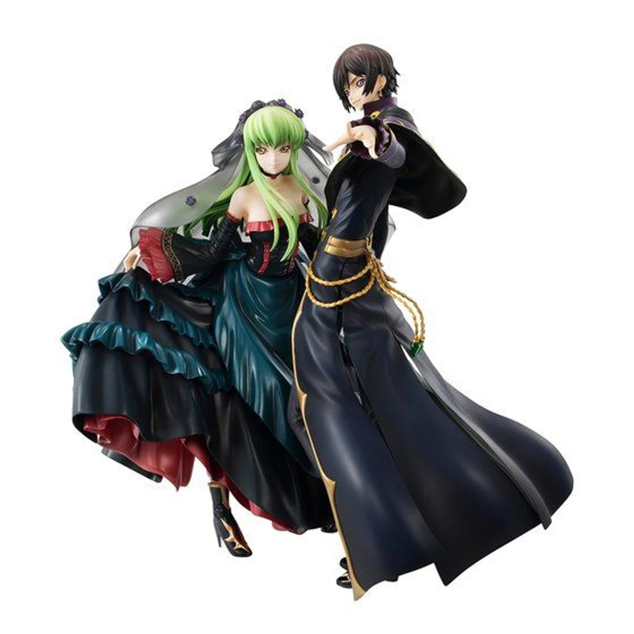 MegaHouse G.E.M.Series Code Geass Re;surrection L.L. & C.C. Set PVC Figure 4 MegaHouse G.E.M.Series Code Geass Re;surrection L.L. & C.C. Set PVC Figure - Image 2