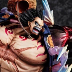 MegaHouse Portrait.Of.Pirates One Piece SA-MAXIMUM Monkey D Luffy Gear 4 Hazumu Otoko Ver.2 PVC Figure -Megahouse 1000157742 9 03998.1619593023