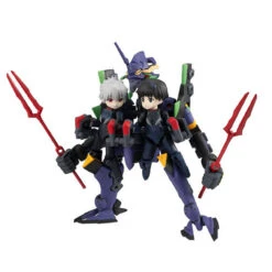 MegaHouse Desktop Army Rebuild Of Evangelion Shinji Ikari & Kaworu Nagisa & EVA Unit-13 -Megahouse 1000167266 2 36786.1638518816