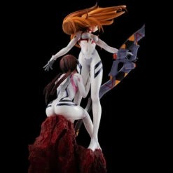 MegaHouse Precious G.E.M. Shin Evangelion Movie Asuka Langley Shikinami & Mari Makinami Illustrious PVC Figure -Megahouse 1000172500 6 17684.1649303609