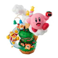 MegaHouse Diorama Figure "Kirby Super Deluxe" ~Clash! Gourmet Race~ Complete Figure
