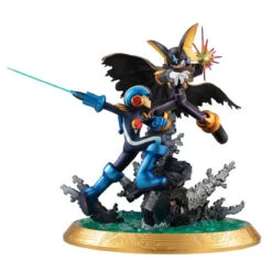 MegaHouse Game Characters Collection DX Mega Man Battle Network Mega Man Vs Bass Ver.1.5 Complete Figure -Megahouse 1000193719 4 70716.1686200575