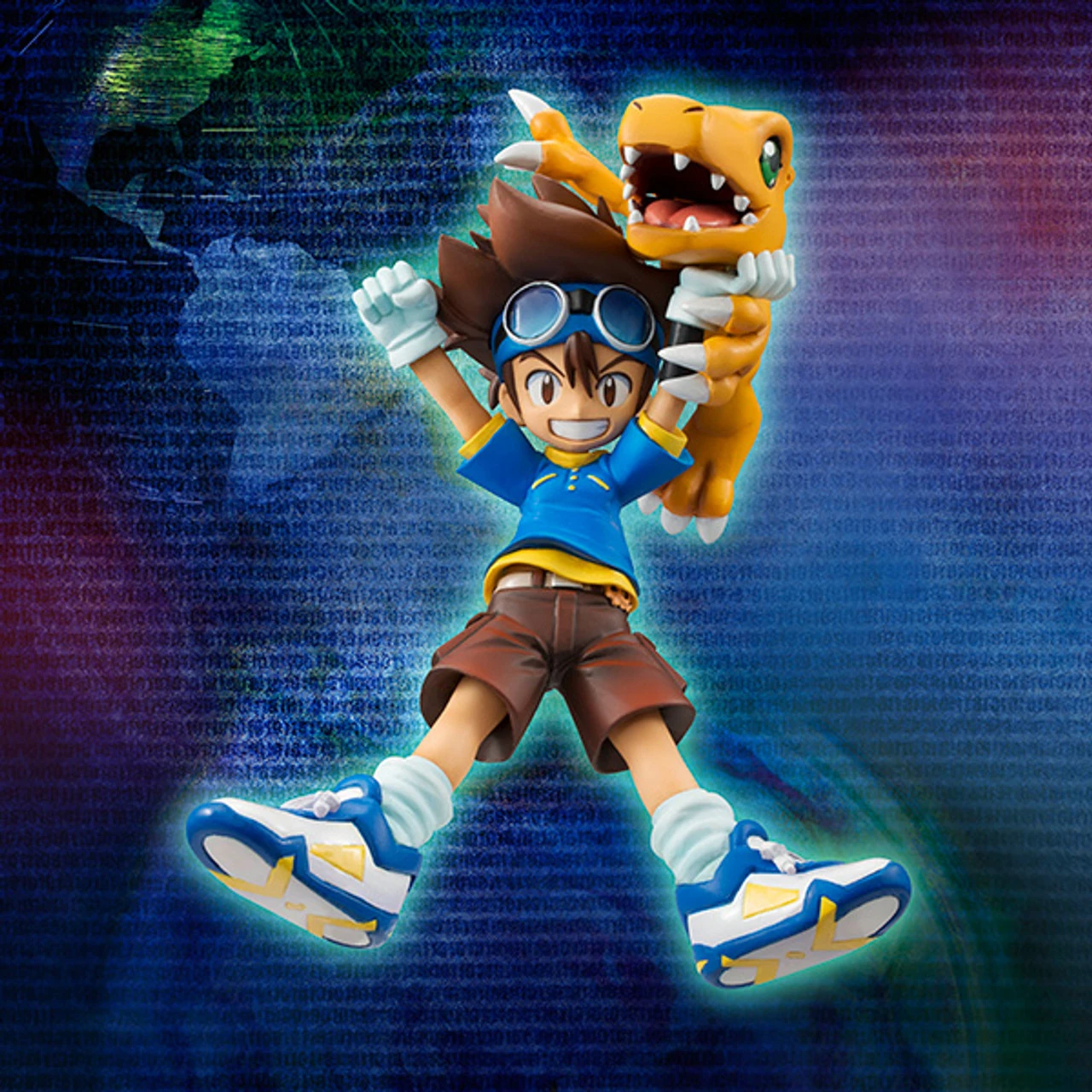 MegaHouse G.E.M. Yagami Taichi & Agumon Digimon Adventure PVC Figure