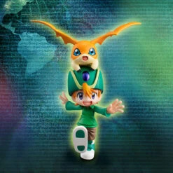 MegaHouse G.E.M. Takeru Takaishi & Patamon PVC Figure