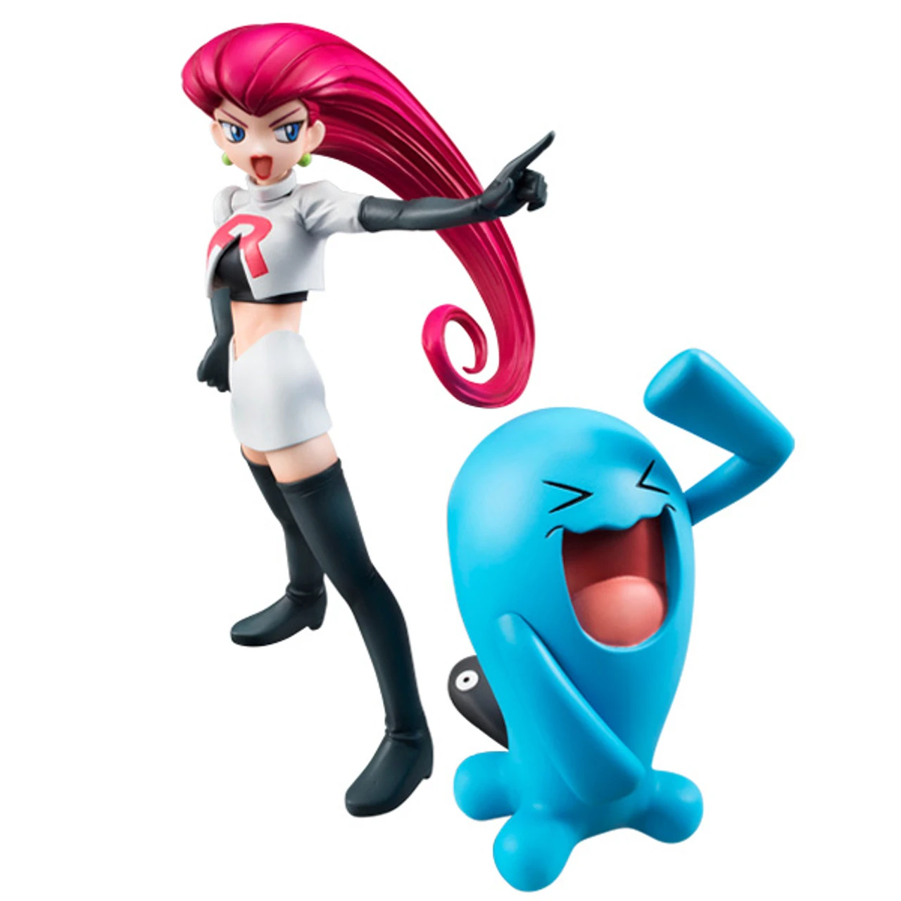 MegaHouse G.E.M. Series Pokemon Jessie & Wobbuffet PVC Figure 4 MegaHouse G.E.M. Series Pokemon Jessie & Wobbuffet PVC Figure - Image 2