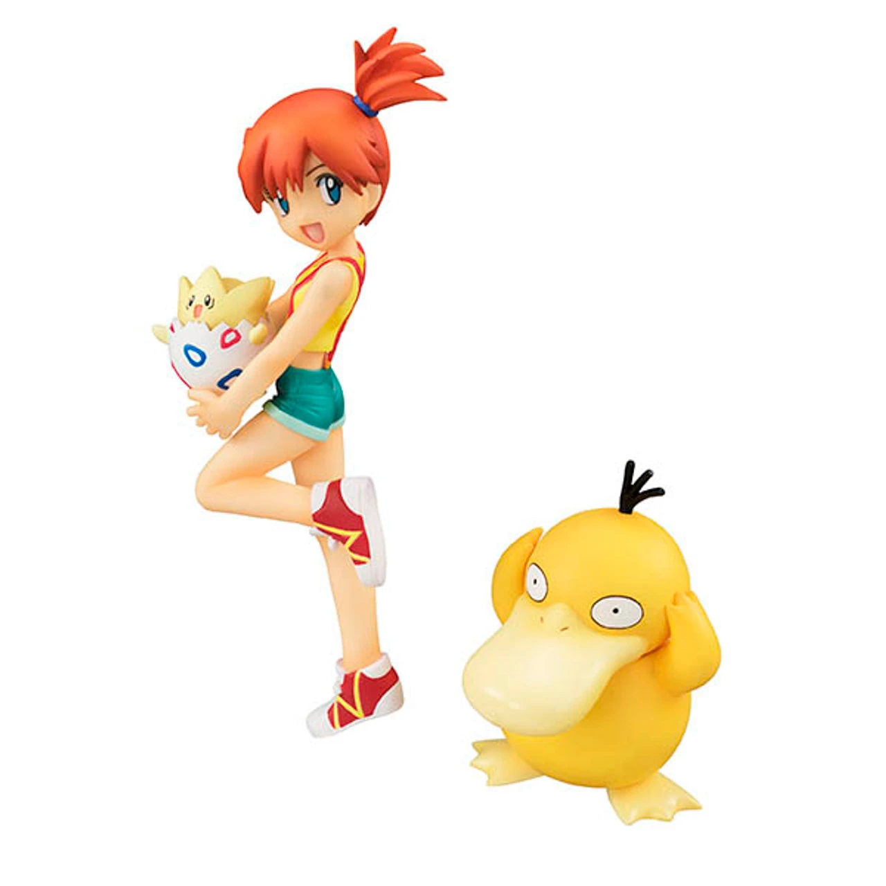 MegaHouse G.E.M. Series Pokemon Misty&Togepi&Psyduck PVC Figure 5 MegaHouse G.E.M. Series Pokemon Misty&Togepi&Psyduck PVC Figure - Image 3