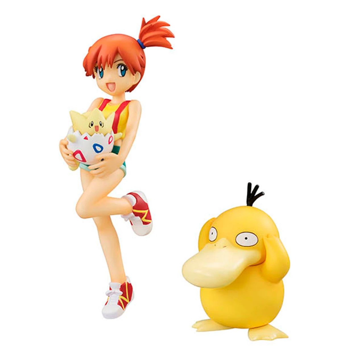 MegaHouse G.E.M. Series Pokemon Misty&Togepi&Psyduck PVC Figure 8 MegaHouse G.E.M. Series Pokemon Misty&Togepi&Psyduck PVC Figure - Image 6