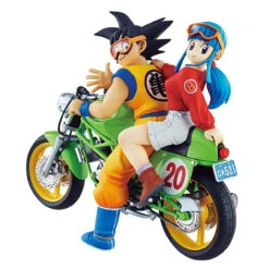 MegaHouse Desktop Real McCoy 05 Son Goku & Chi-Chi PVC Figure