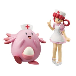 MegaHouse G.E.M. Series Pokemon Nurse Joy & Chansey PVC Figure -Megahouse item 0000002046 01 10861.1467797334