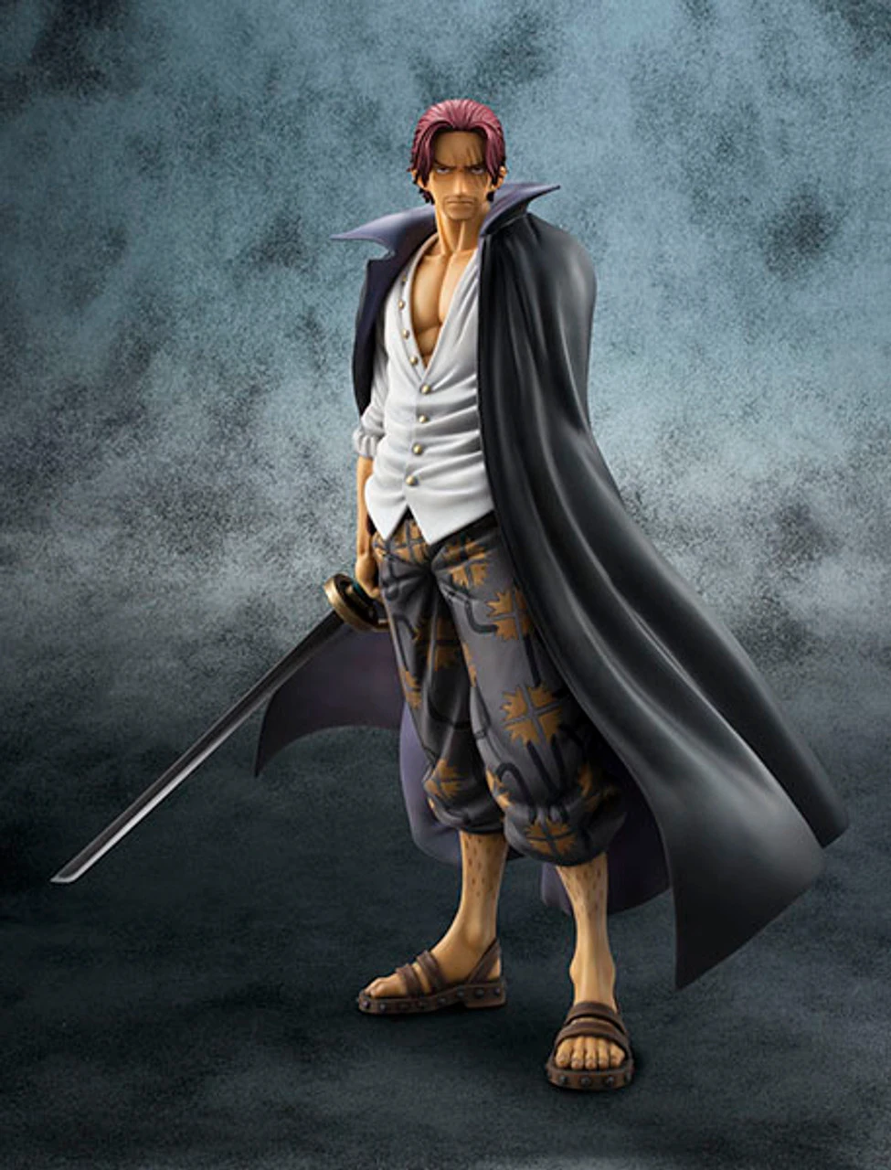 MegaHouse Portrait.Of.Pirates One Piece Series NEO-DX RedHair Shanks 1/8 PVC Figure (Encore) 4 MegaHouse Portrait.Of.Pirates One Piece Series NEO-DX RedHair Shanks 1/8 PVC Figure (Encore) - Image 2