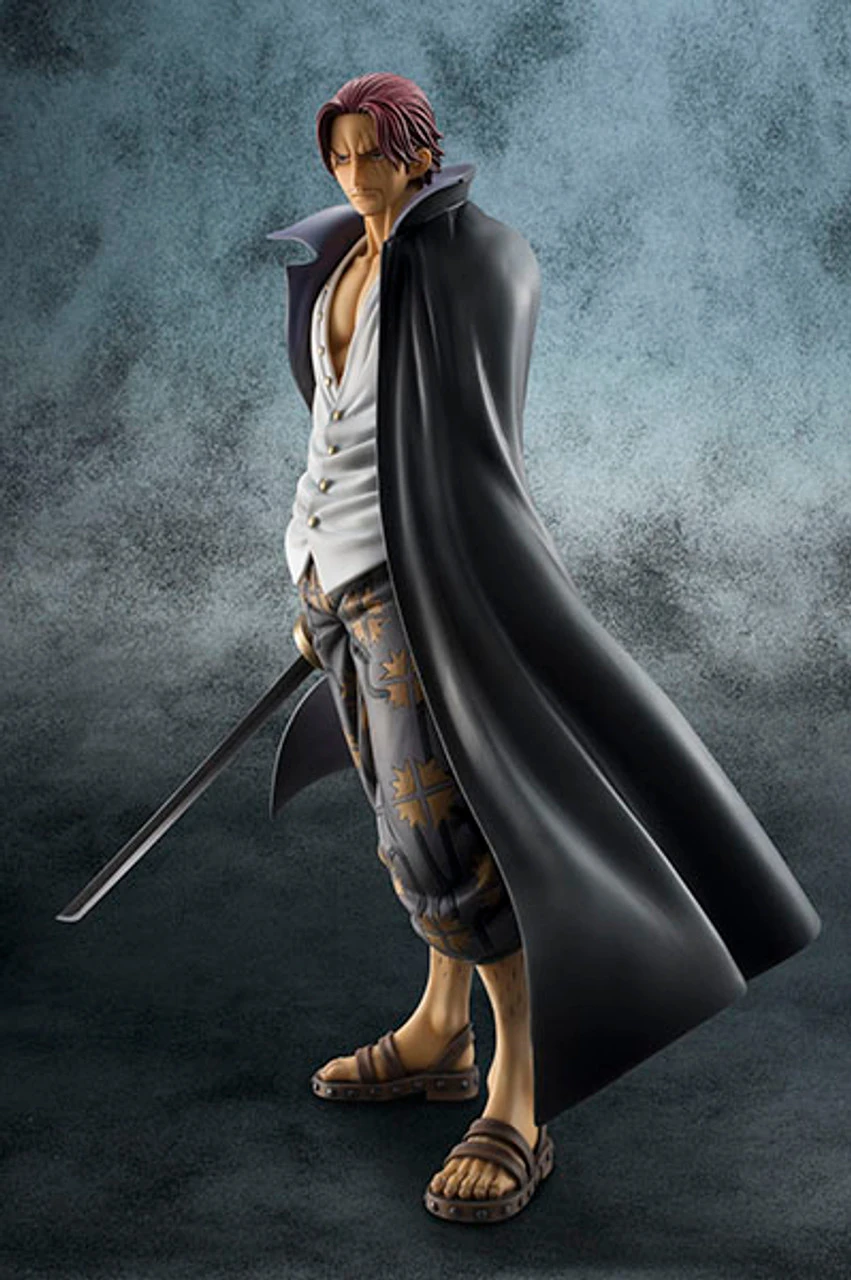 MegaHouse Portrait.Of.Pirates One Piece Series NEO-DX RedHair Shanks 1/8 PVC Figure (Encore) 6 MegaHouse Portrait.Of.Pirates One Piece Series NEO-DX RedHair Shanks 1/8 PVC Figure (Encore) - Image 4