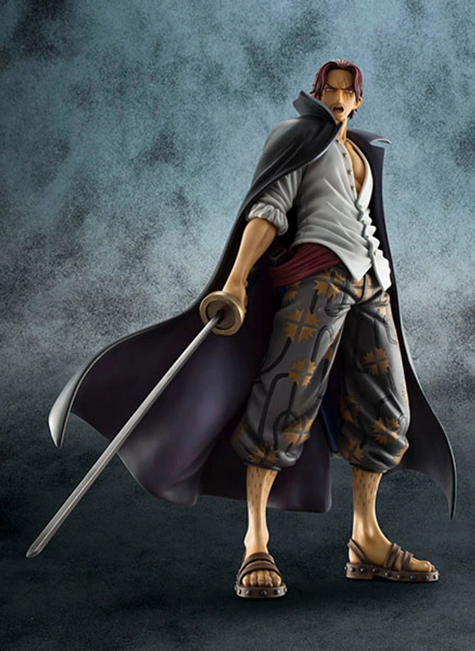 MegaHouse Portrait.Of.Pirates One Piece Series NEO-DX RedHair Shanks 1/8 PVC Figure (Encore) 7 MegaHouse Portrait.Of.Pirates One Piece Series NEO-DX RedHair Shanks 1/8 PVC Figure (Encore) - Image 5