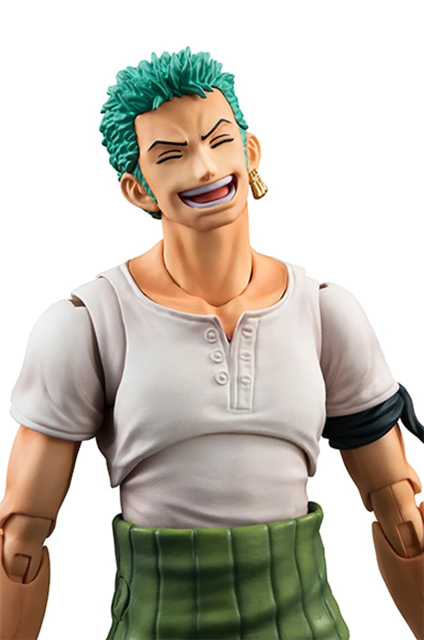 MegaHouse Variable Action Heroes One Piece Series Roronoa Zoro Past Blue W/Bonus Action Figure 13 MegaHouse Variable Action Heroes One Piece Series Roronoa Zoro Past Blue W/Bonus Action Figure - Image 11