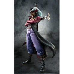 MegaHouse Portrait.Of.Pirates Excellent Model One Piece NEO-DX Hawk-Eye Dracule Mihawk Ver.2