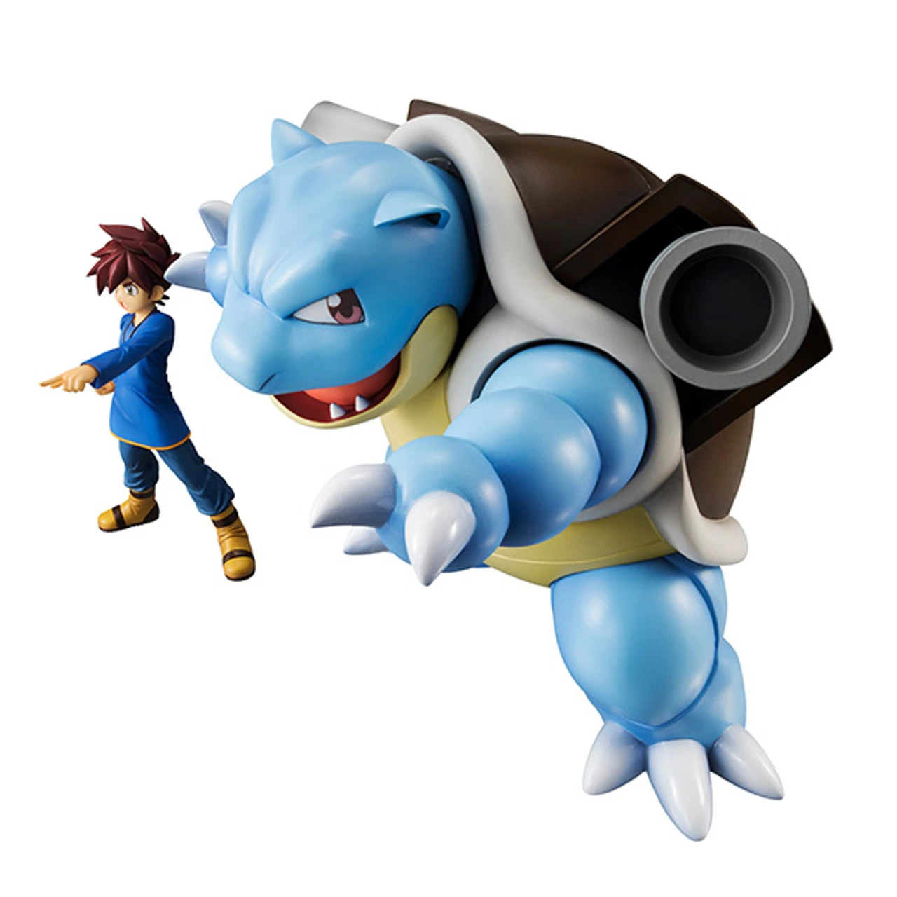 MegaHouse G.E.M. Series Pokemon Shigeru & Blastoise PVC Figure 6 MegaHouse G.E.M. Series Pokemon Shigeru & Blastoise PVC Figure - Image 4